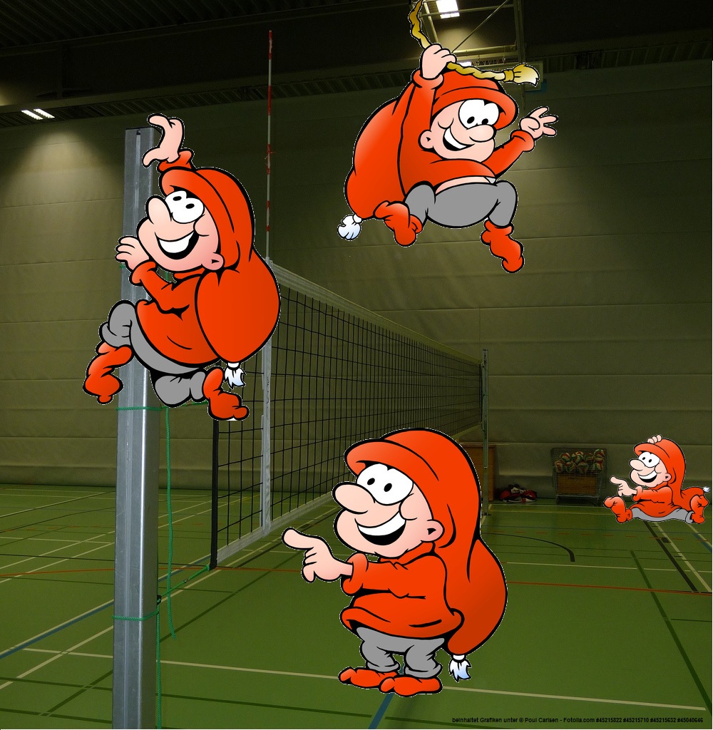 Gibt es Heinzelmännchen im Volleyball?