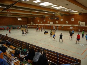Bild vom Delmenhorster Pfingstturnier 2015 aus der Halle am Stadion