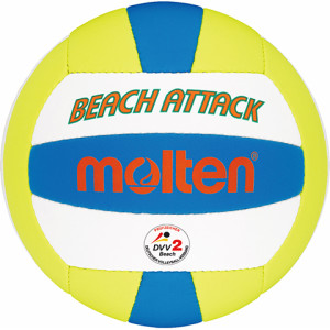 Das Foto zeigt den Beachvolleyball Molten MBVBA Beach Attack