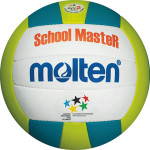 Das Foto zeigt den Molten MBVSM School Master JTFO Beachvolleyball