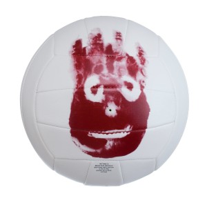 Das Foto zeigt den Wilson Beachvolleyball Mr. Wilson aus dem Film Cast Away