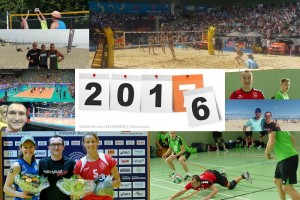 Das ist eine Collage für den Der Volleyballfreak Jahresrückblick 2016
