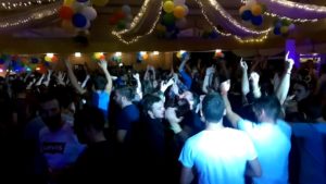 Volleyballer bei der Party in Delmenhorst