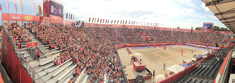 VolleyballFREAK-Check: Beachvolleyball WM 2017 in Vienna – “Raise your hands like a V!”