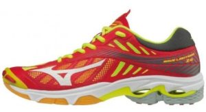 Mizuno Wave Lightning Z4 Volleyballschuh Herren rot/weiß