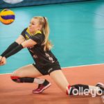 DVV-Pokalfinale 2019: Schwerins Libera Anna Pogany bei der Annahme