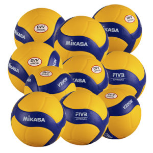 10 Mikasa V200w Volleybälle