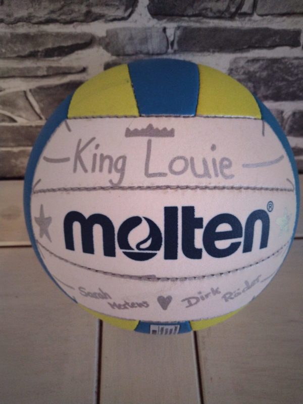 Der Molten Beachvolleyball mit dem Namen King Louie