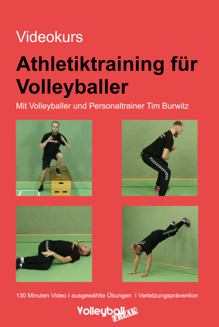 Volleyball Übungen für zu Hause