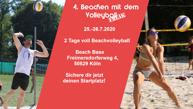 Beachen mit dem VolleyballFREAK 2020