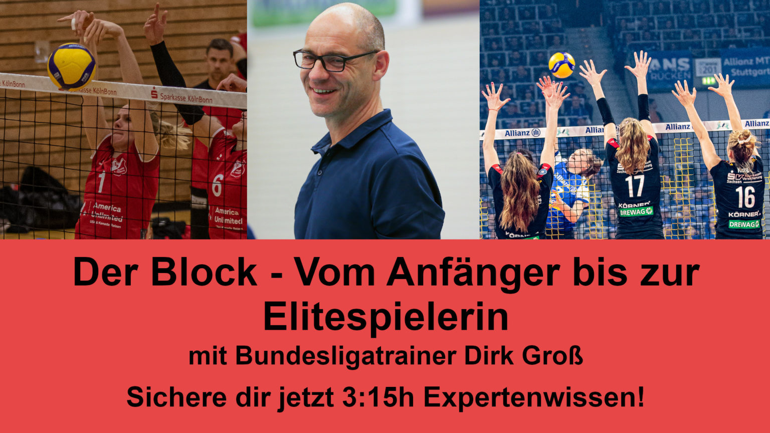 Der Block beim Volleyball - Volleyballfreak