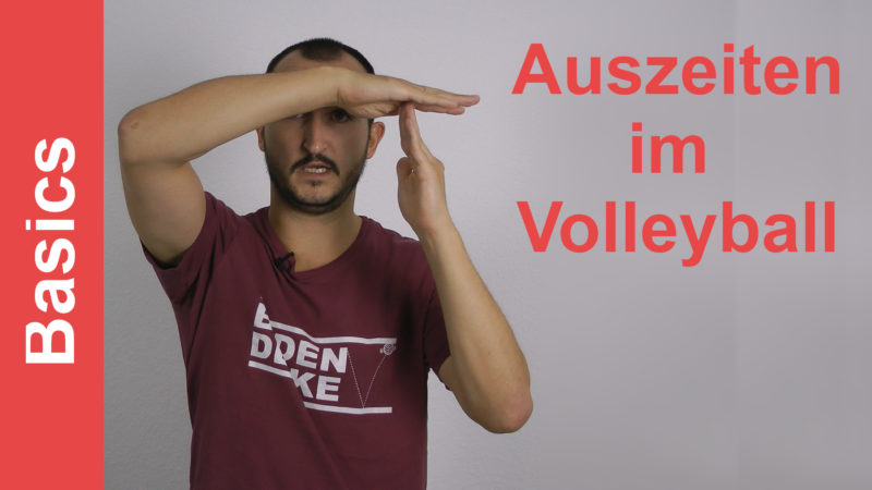 Auszeiten im Volleyball