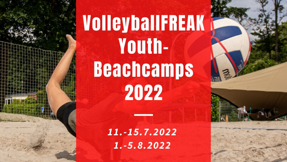 Volleyballfreak Youth-Beachcamps 2022