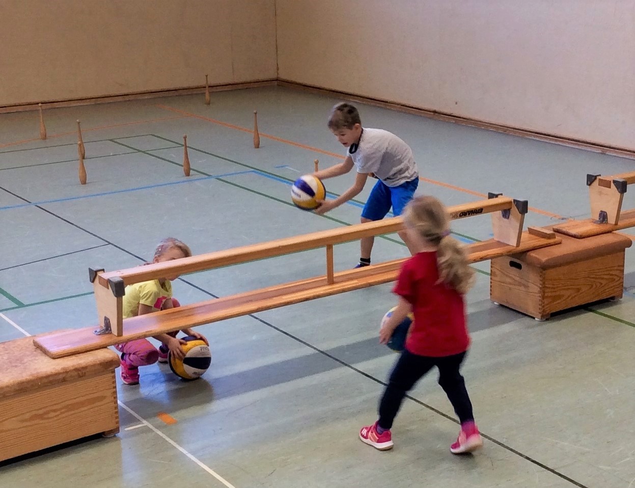 Volleyball im Vorschulalter