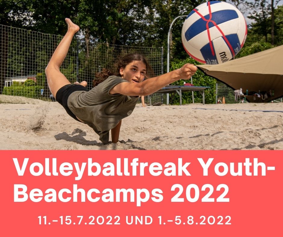 Volleyballfreak Youth-Beachcamps 2022