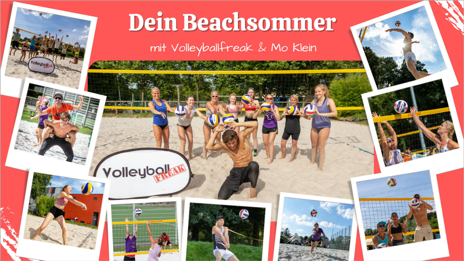 Dein Beachvolleyballsommer mit Volleyballfreak und Moritz Klein