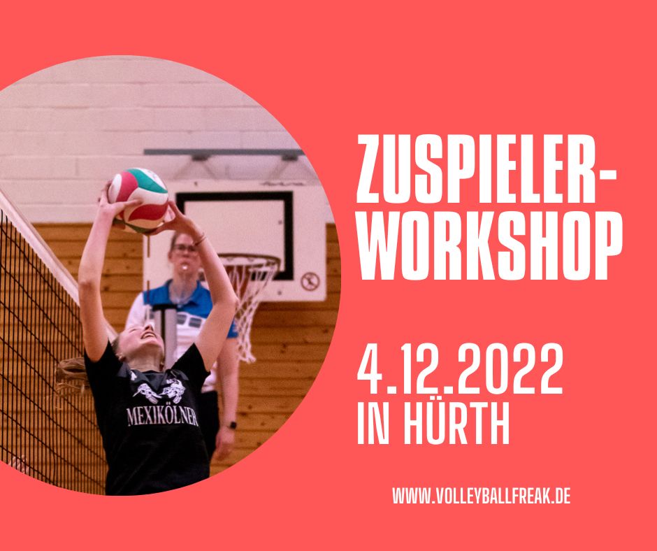 Zuspieler-Workshop in Hürth 4.12.22