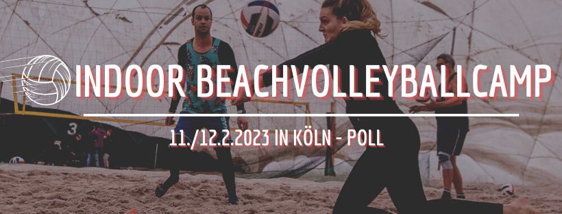 Indoor-Beachvolleyballcamp 11.-12.2.23 in Köln