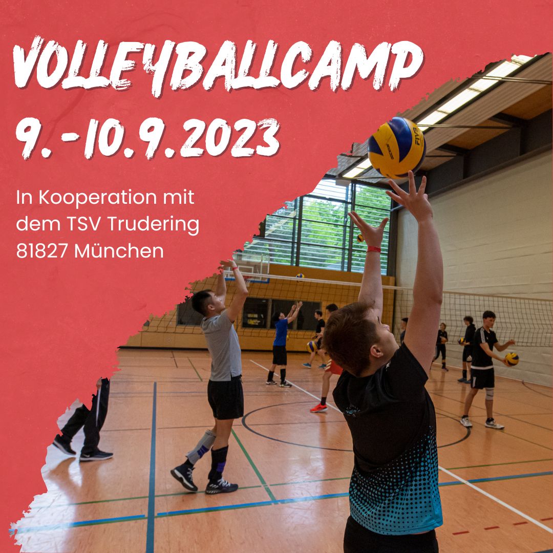 Volleyballcamp in München vom 9.-10.9.2023