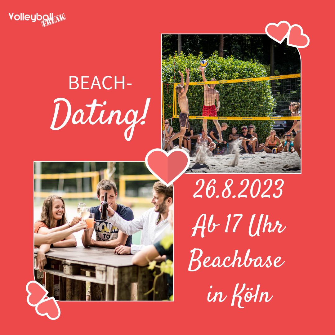 Beach-Dating-Event Vol. 2 26.8.2023 auf der Beachbase in Köln