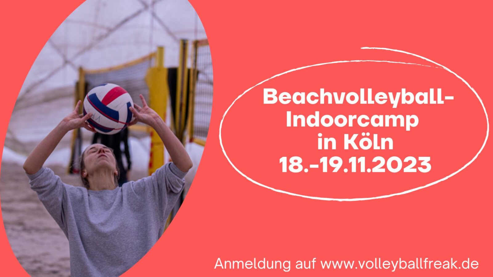 Beachvolleyball-Indoorcamp 18.-19.11.2023 in Köln