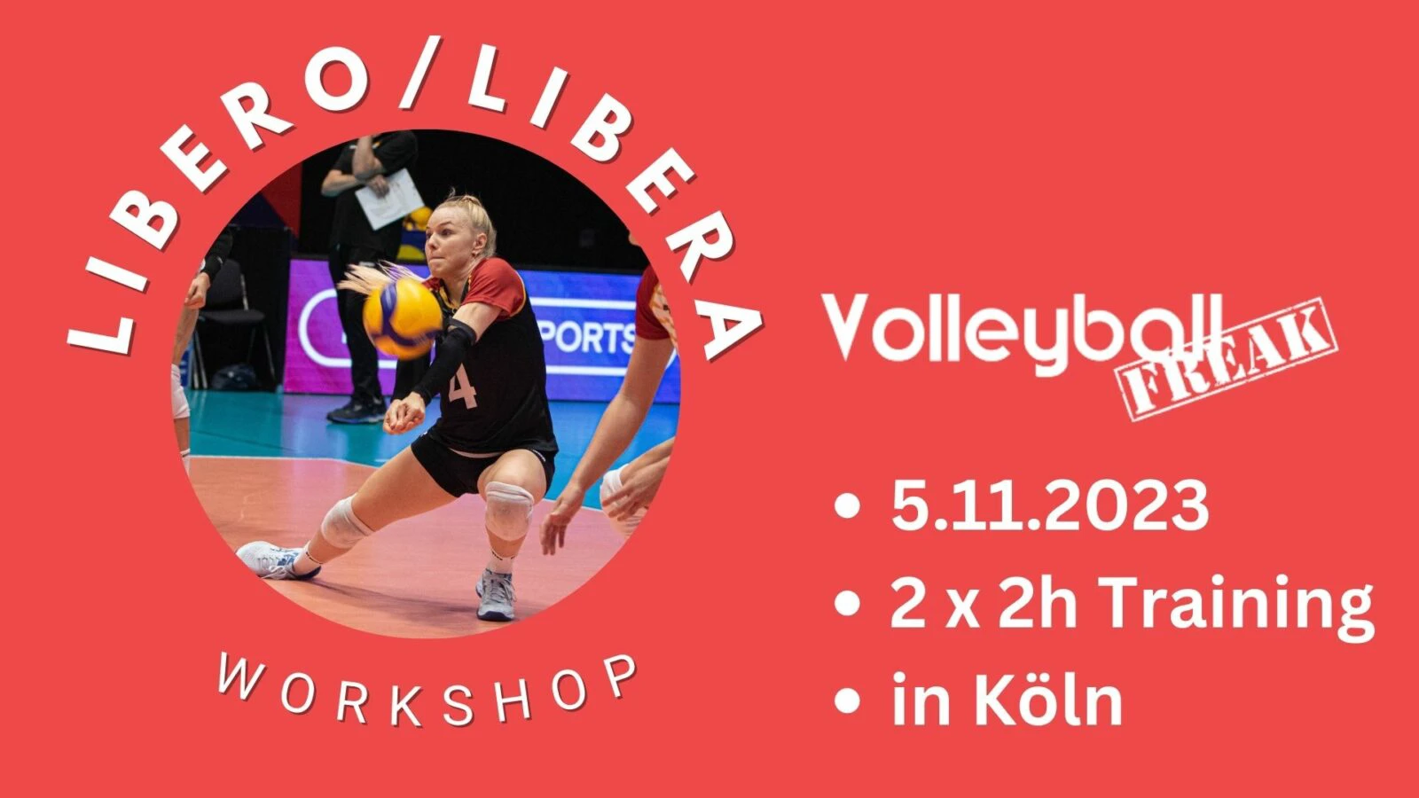 Libero-Workshop für Spieler - Volleyballfreak