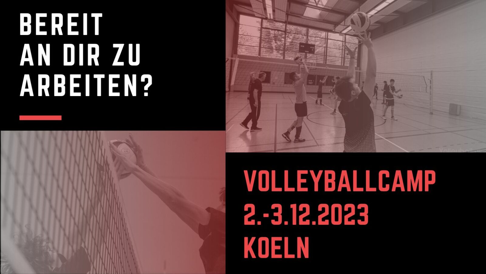 Volleyballcamp 2.-3.12 in Köln