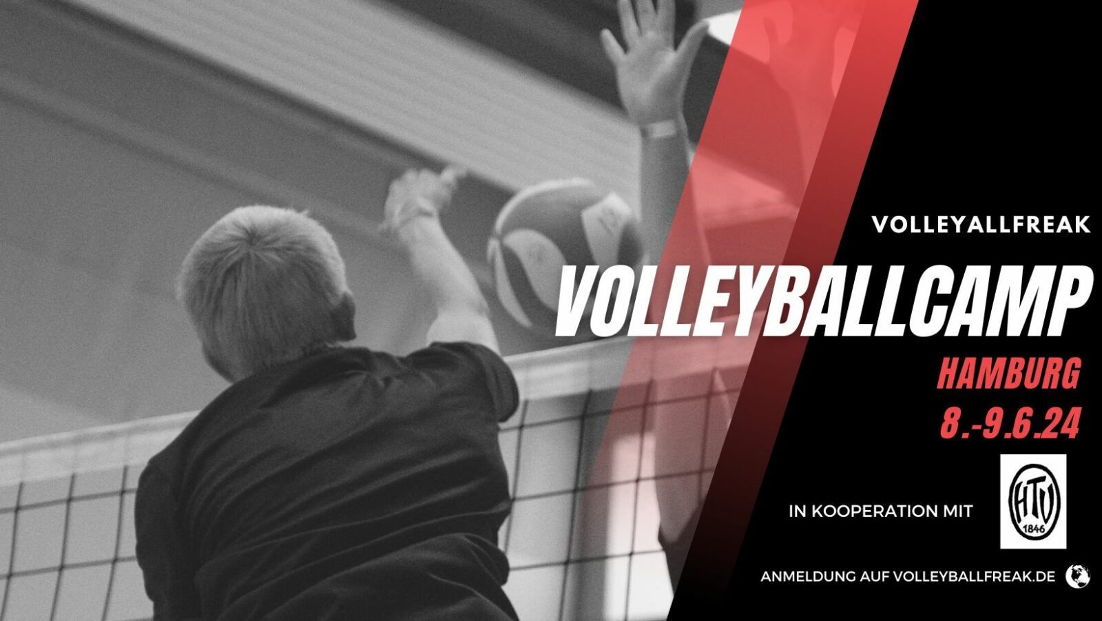 Volleyballcamp in Hamburg vom 8.-9.6.2024