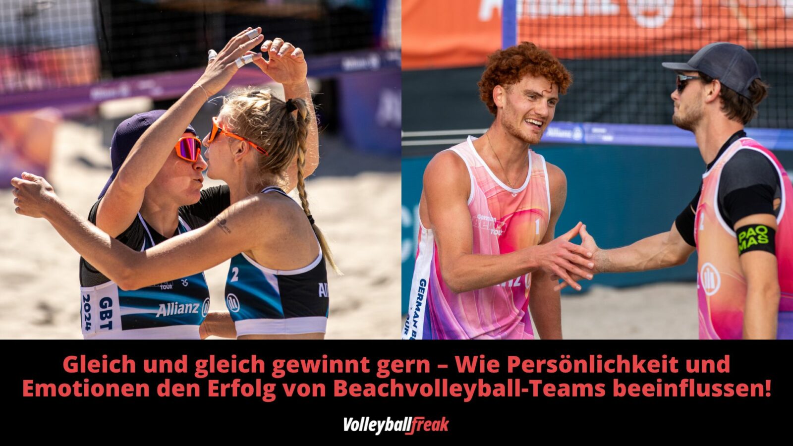 VolleyScience: Gleich und gleich gewinnt gern – Wie Persönlichkeit und Emotionen den Erfolg von Beachvolleyball-Teams beeinflussen!