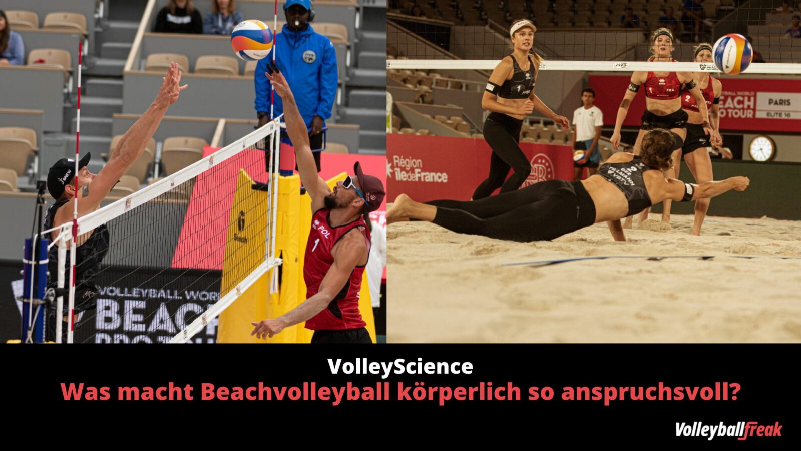 Was macht Beachvolleyball körperlich so anspruchsvoll?