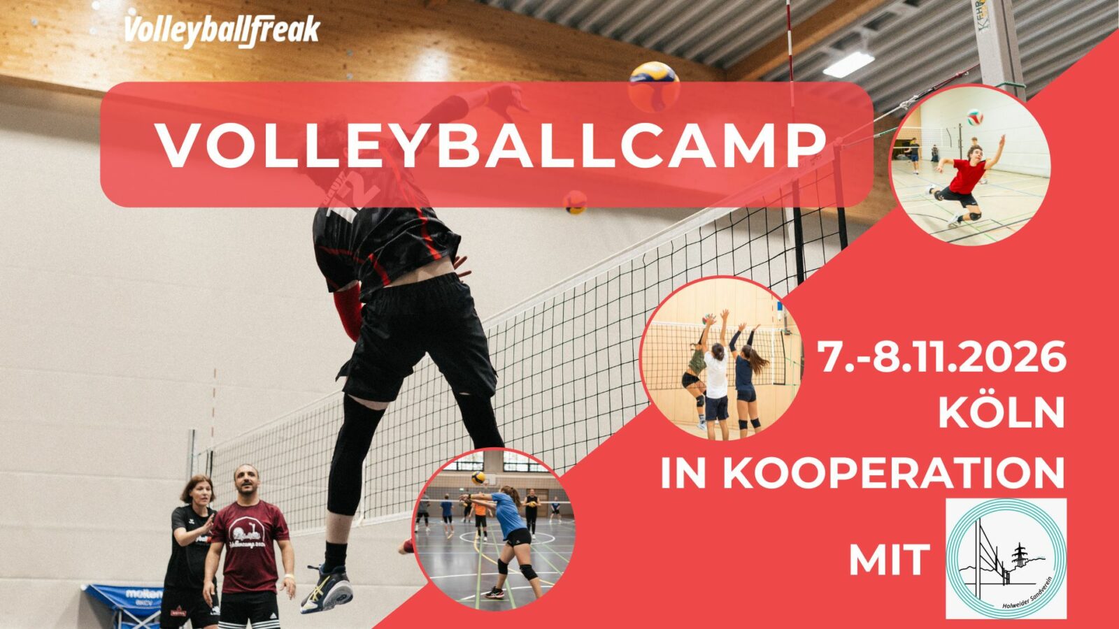 Volleyballcamp 7.-8.11.2026 in Köln