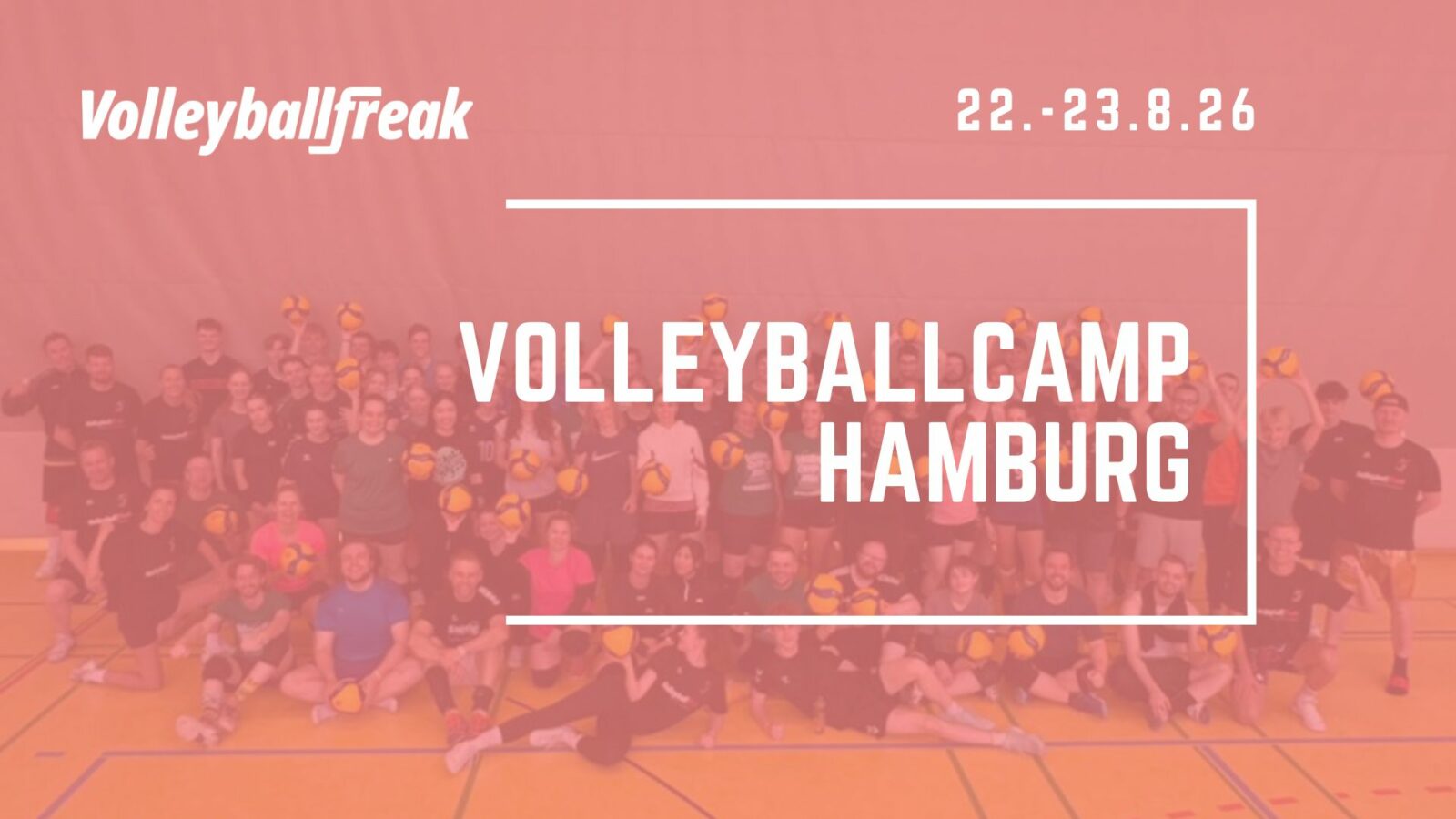 Volleyballcamp in Hamburg vom 22.-23.8.2026