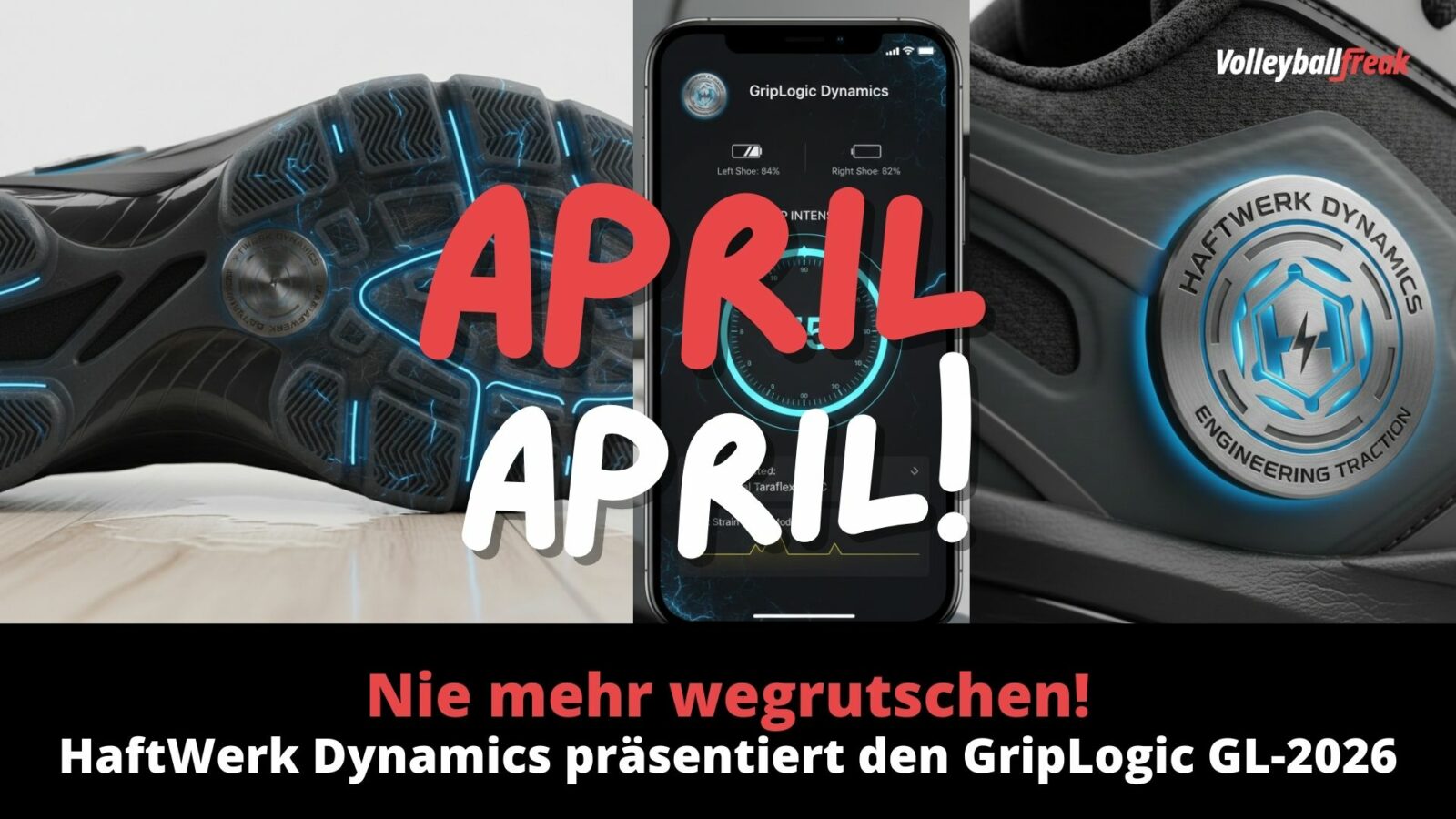 April April | Auflösung Die Revolution am Fuß: HaftWerk Dynamics präsentiert den GripLogic GL-2026