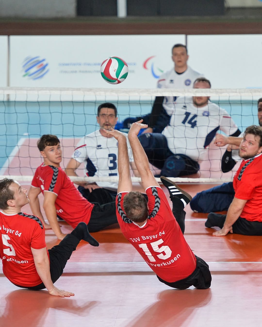 Bayer Leverkusen hat als Deutscher Meister das Land beim Champions Cup vertreten und wurde in Italien Fünfter (c) ParaVolleyEurope