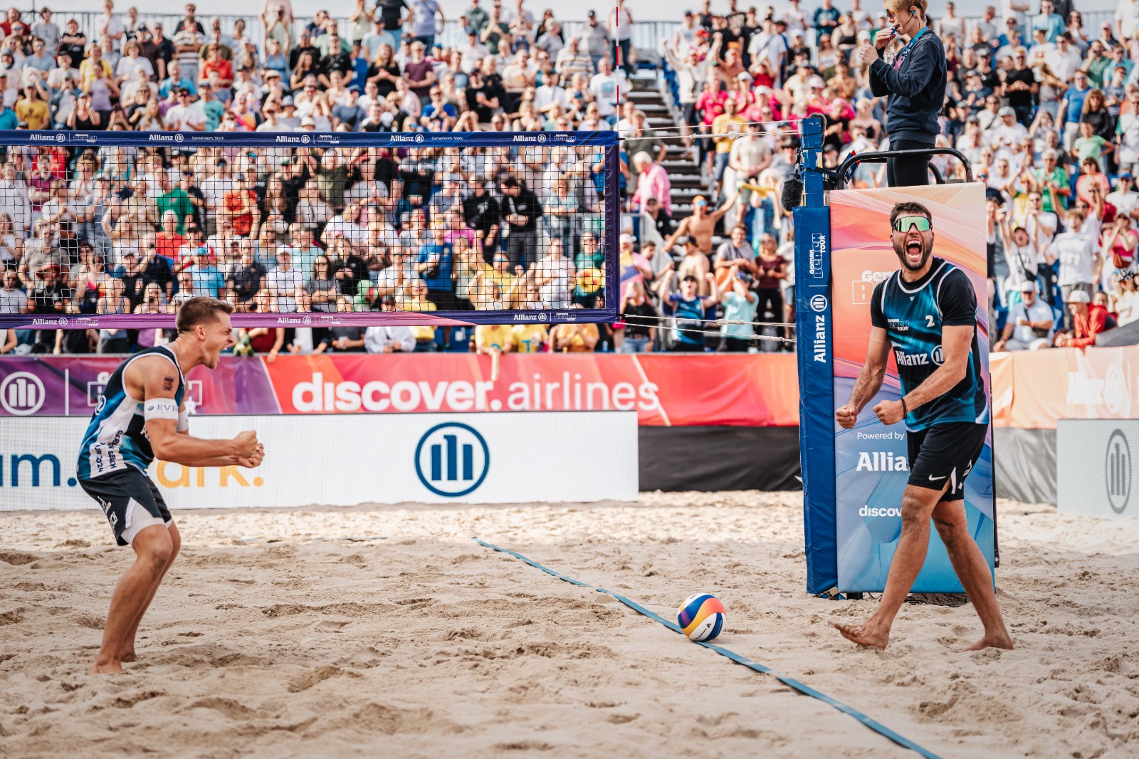 Macht auch im Sand eine gute Figur: Nico Wegner. Foto: @justus.fotos (Justus Stegemann)
