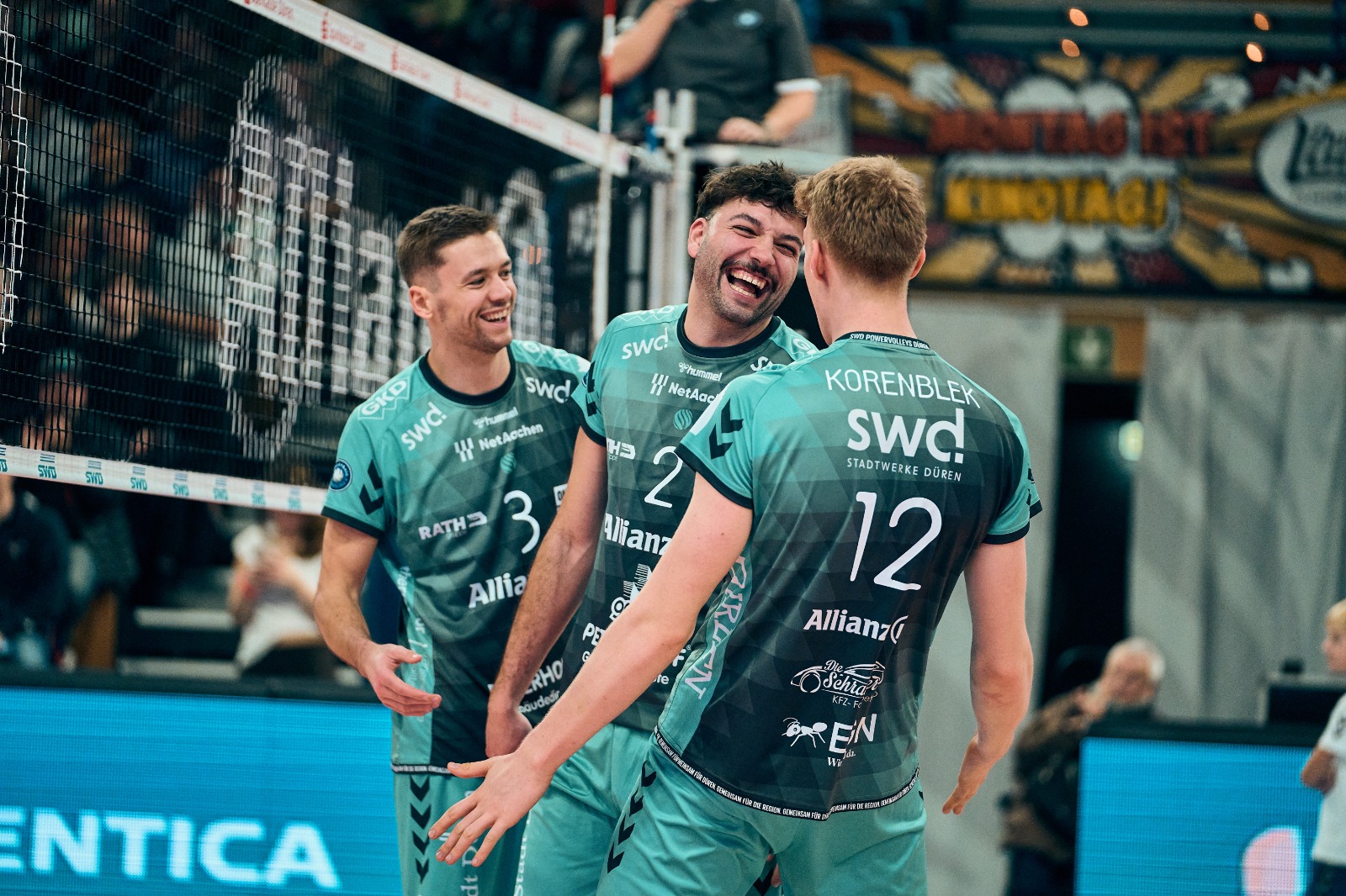 Diabetes ist kein Hindernis: Nico Wegner in seiner Zeit bei den Powervolleys Düren. Foto: @jd_photoart (Jan Drexler)