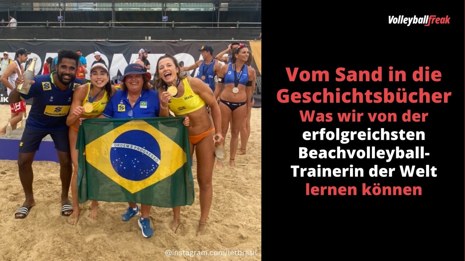 Vom Sand in die Geschichtsbücher: Was wir von der erfolgreichsten Beachvolleyball-Trainerin der Welt lernen können